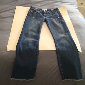 Frame denim  le crop mini boot size 24